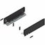 Immagine di 770M3502S Z R+L V1*CS-M - spondina LEGRABOX Pure altezza M (90.5 mm) lunghezza nominale 350 mm destro+sinistro nero carbonio 