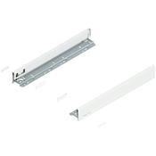 Immagine di 770N5002S Z R+L V1*SW-M - spondina LEGRABOX Pure altezza N (66.5 mm) lunghezza nominale 500 mm destro+sinistro bianco seta 