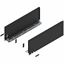 Immagine di 770C5002S Z R+L V1*CS-M - spondina LEGRABOX Pure altezza C (177 mm) lunghezza nominale 500 mm destro+sinistro nero carbonio 