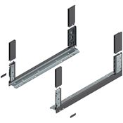 Immagine di 780C6002S Z R+L V1*OG-M - spondina LEGRABOX Free altezza C (177 mm) lunghezza nominale 600 mm destro+sinistro grigio orione 
