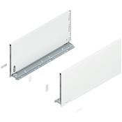 Immagine di 770F5002S Z R+L V1*SW-M - spondina LEGRABOX Pure altezza F (241 mm) lunghezza nominale 500 mm destro+sinistro bianco seta 