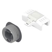 Immagine di ZI7.0M07 MI/MG V1SW/G - meccanismo di trascinamento per cassetto interno per LEGRABOX/MERIVOBOX bianco seta 