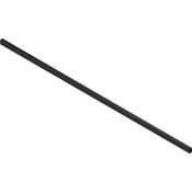 Immagine di ZRG.1104Q RELING 20TERS - ORGA-LINE ringhierina trasversale fino a larghezza corpo mobile 1200 mm lunghezza=1104 mm da tagliare su misura per TANDEMBOX antaro nero terra 