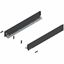 Immagine di 770M6502S Z R+L V1*TS-M - spondina LEGRABOX Pure altezza M (90.5 mm) lunghezza nominale 650 mm destro+sinistro nero terra 