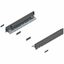 Immagine di 770N4002S Z R+L V1*OG-M - spondina LEGRABOX Pure altezza N (66.5 mm) lunghezza nominale 400 mm destro+sinistro grigio orione 