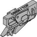 Immagine di Z80.000V VERR L V50 S - CABLOXX unità di bloccaggio sinistra nera 