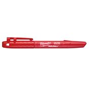 Immagine di Milwaukee Pennarello indelebile punta fine 1 mm rosso 