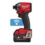 Immagine di M18 ONEID2-502X Milwaukee Avvitatore a impulsi compatto 18 Volt 1/4" 5,0Ah Tecnologia Fuel ONE KEY valigetta HeavyDuty 