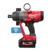 Immagine di M18 ONEFHIWF1-802X Milwaukee Avvitatore a impulsi alta potenza 18 Volt 1" 8,0Ah Tecnologia Fuel ONE KEY valigetta HeavyDuty con anello di frizione F 