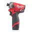 Immagine di M12 FQID-202X Milwaukee Avvitatore a impulsi compatto silenzioso 12 Volt 1/4" 2,0Ah Tecnologia Fuel valigetta HeavyDuty 