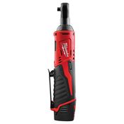 Immagine di M12 IR-201B 3/8 Milwaukee Cricchetto a batteria da 3/8" 12 Volt con 1 batteria 2,0Ah 