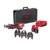 Immagine di M12 HPT-202C V-SET Milwaukee Pressatrice idraulica 12V 2,0Ah con set ganasce V 