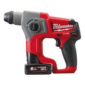 Immagine di M12 CH-602X Milwaukee Tassellatore 12 Volt 6,0Ah Tecnologia Fuel valigetta HeavyDuty 