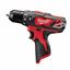 Immagine di M12 BPD-0 Milwaukee Trapano compatto a percussione 12 Volt senza batteria 