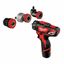 Immagine di M12 BDDXKIT-202C Milwaukee Trapano compatto 12 Volt 2,0Ah con 3 mandrini intercambiabili 
