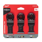 Immagine di Milwaukee Set 5 lame utensile multifunzione per legno e metallo 