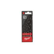 Immagine di Milwaukee Set 5 punte elicoidali per legno (4/5/6/8/10 mm) 