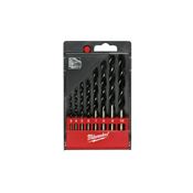 Immagine di Milwaukee Set 8 punte elicoidali per legno (3/4/5/6/7/8/9/10 mm) 