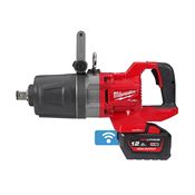 Immagine di M18 ONEFHIWF1DS-121C  Milwaukee Avvitatore a impulsi altissima potenza 18 Volt 1" Tecnologia Fuel ONE KEY con anello di frizione F 