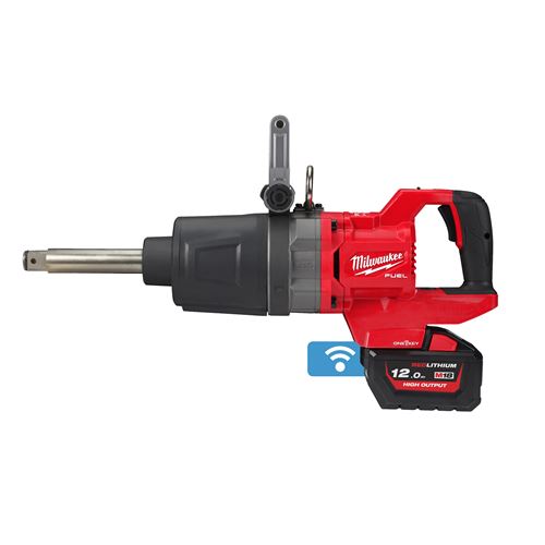 Immagine di M18 ONEFHIWF1D-121C  Milwaukee Avvitatore a impulsi altissima potenza 18 Volt 1" Tecnologia Fuel ONE KEY con anello di frizione F e attacco lungo 