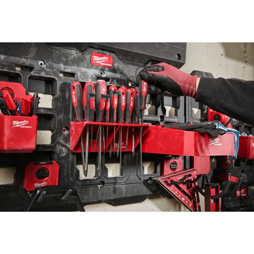 Immagine di Milwaukee Cassetta Packout scaffale per cacciaviti 