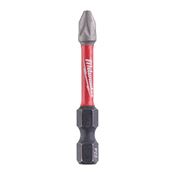 Immagine di Milwaukee Bit Shockwave croce PZ2 lunghezza 50 mm confezione da 10 pz 