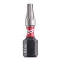 Immagine di Milwaukee Bit Shockwave croce TX15 lunghezza 25 mm confezione da 25 pz 