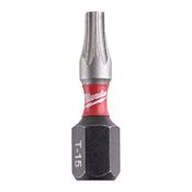 Immagine di Milwaukee Bit Shockwave croce TX15 lunghezza 25 mm confezione da 25 pz 