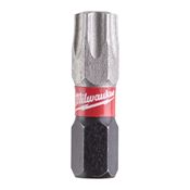 Immagine di Milwaukee Bit Shockwave croce TX40 lunghezza 25 mm confezione da 25 pz 