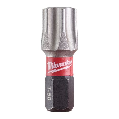 Immagine di Milwaukee Bit Shockwave croce TX50 lunghezza 25 mm confezione da 25 pz 