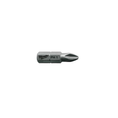Immagine di Milwaukee Bit croce PH1 lunghezza 25 mm confezione da 25 pz 