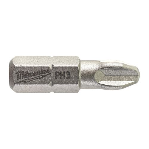 Immagine di Milwaukee Bit croce PH3 lunghezza 25 mm confezione da 25 pz 