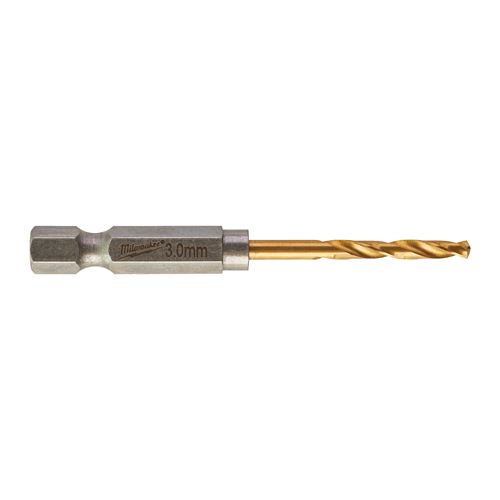 Immagine di Milwaukee Punta SW REDHEX HSS-G 3,0 x 65 mm confezione da 10 pz 