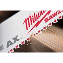 Immagine di Milwaukee Lama gattuccio SD AX legno lunghezza 150 mm passo 5 tpi confezione da 25 pz per legno con chiodi 