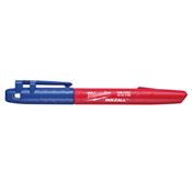 Immagine di Milwaukee Pennarello indelebile punta fine 1 mm blu 