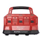 Immagine di M18 PC6  Milwaukee Caricabatterie multiplo M18 2 batterie simultaneamente) compatibile con PACKOUT 