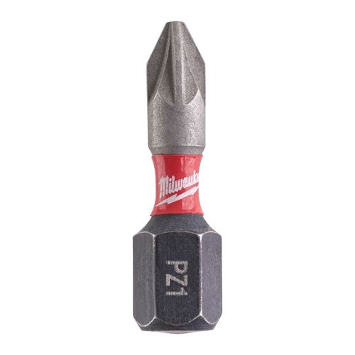 Immagine di Milwaukee Bit Shockwave croce PZ1 lunghezza 25 mm confezione da 2 pz 