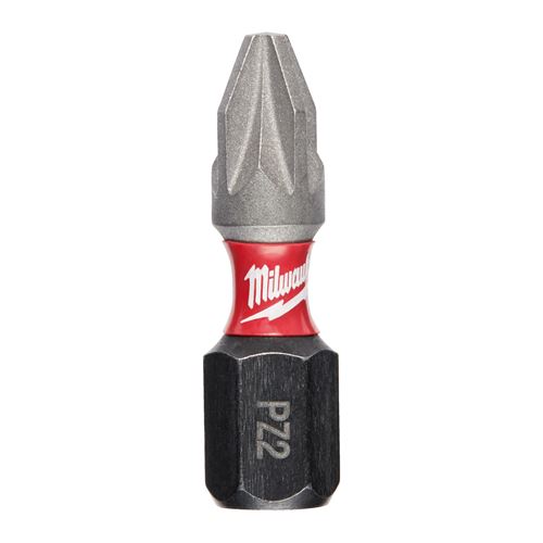 Immagine di Milwaukee Bit Shockwave croce PZ2 lunghezza 25 mm confezione da 2 pz 