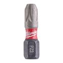 Immagine di Milwaukee Bit Shockwave croce PZ3 lunghezza 25 mm confezione da 2 pz 