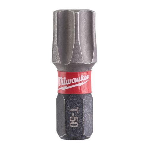 Immagine di Milwaukee Bit Shockwave croce TX50 lunghezza 25 mm confezione da 2 pz 
