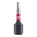 Immagine di Milwaukee Bit Shockwave esagono HEX 2,5 lunghezza 25 mm confezione da 2 pz 