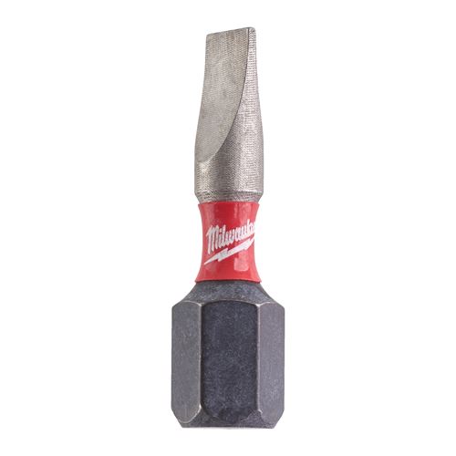 Immagine di Milwaukee Bit Shockwave taglio SL 0,6 x 4,5 lunghezza 25 mm confezione da 2 pz 