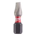Immagine di Milwaukee Bit Shockwave taglio SL 1,2 x 6,5 lunghezza 25 mm confezione da 2 pz 