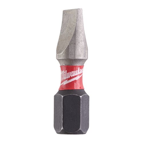 Immagine di Milwaukee Bit Shockwave taglio SL 1,2 x 6,5 lunghezza 25 mm confezione da 2 pz 