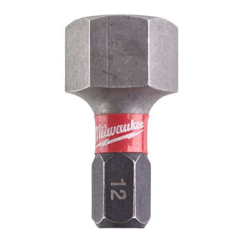 Immagine di Milwaukee Bit Shockwave esagono HEX 12 lunghezza 25 mm confezione da 2 pz 