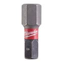 Immagine di Milwaukee Bit Shockwave esagono HEX 8 lunghezza 25 mm confezione da 2 pz 