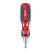 Immagine di Milwaukee Cacciavite multiuso con cricchetto compatto 9 in 1 con bit HEX 