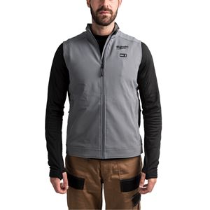 Immagine di Milwaukee Gilet termico Toughshell M12 HVGREY1-0 taglia XXL grigio 