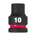 Immagine di Milwaukee Bussola a macchina attacco quadro 1/2" 10 mm corta 