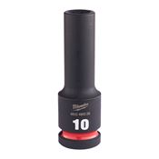 Immagine di Milwaukee Bussola a macchina attacco quadro 1/2" 10 mm lunga 